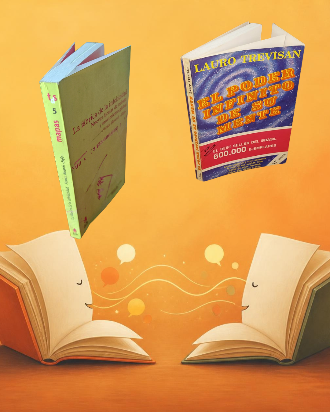 Dos libros, una noche, una discusión