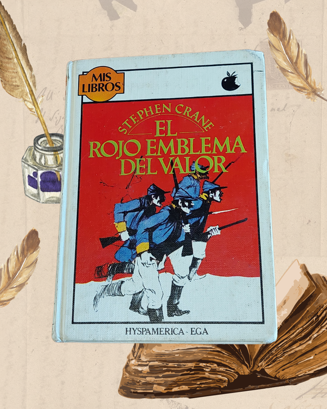El rojo emblema del valor